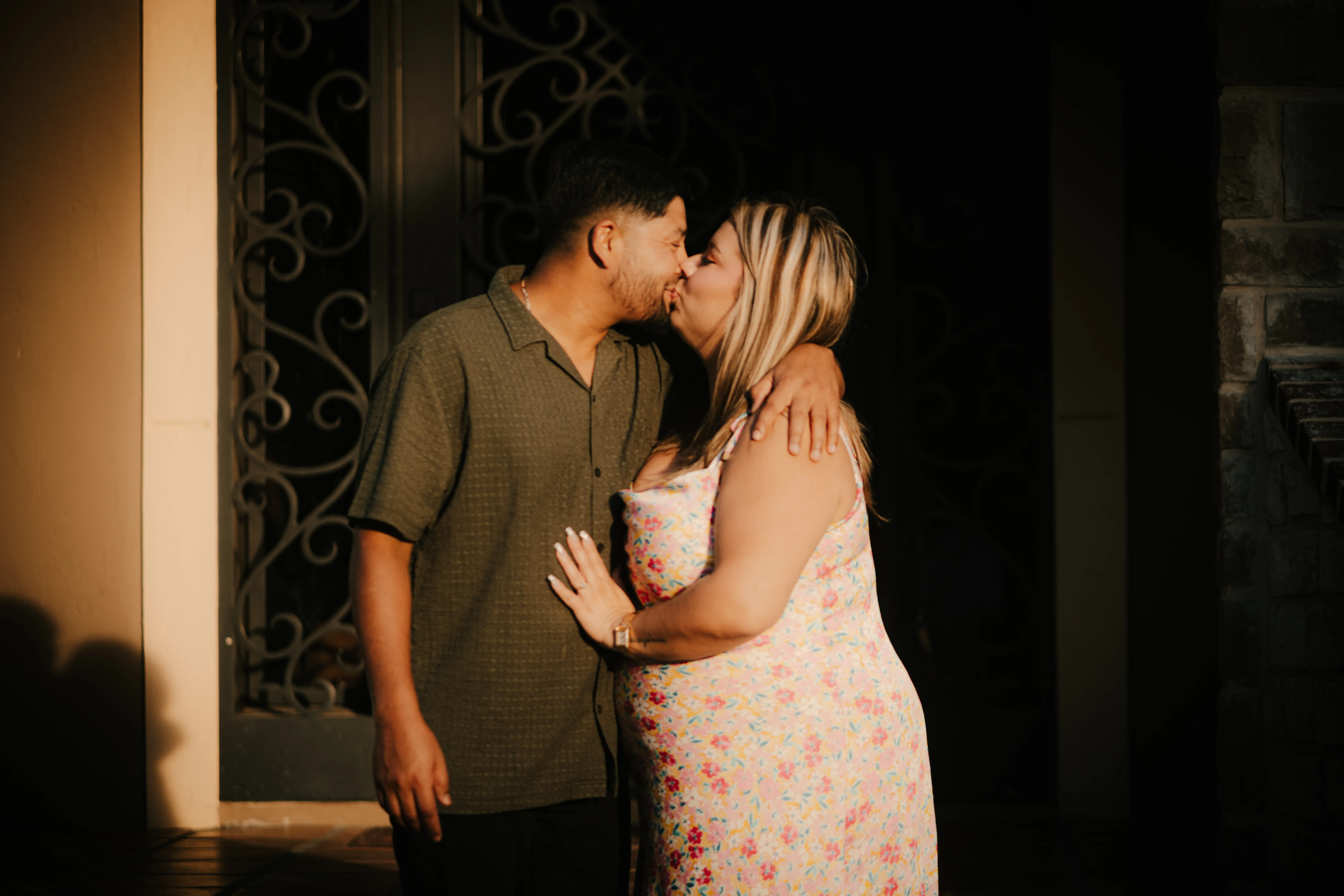 Couple Kissing